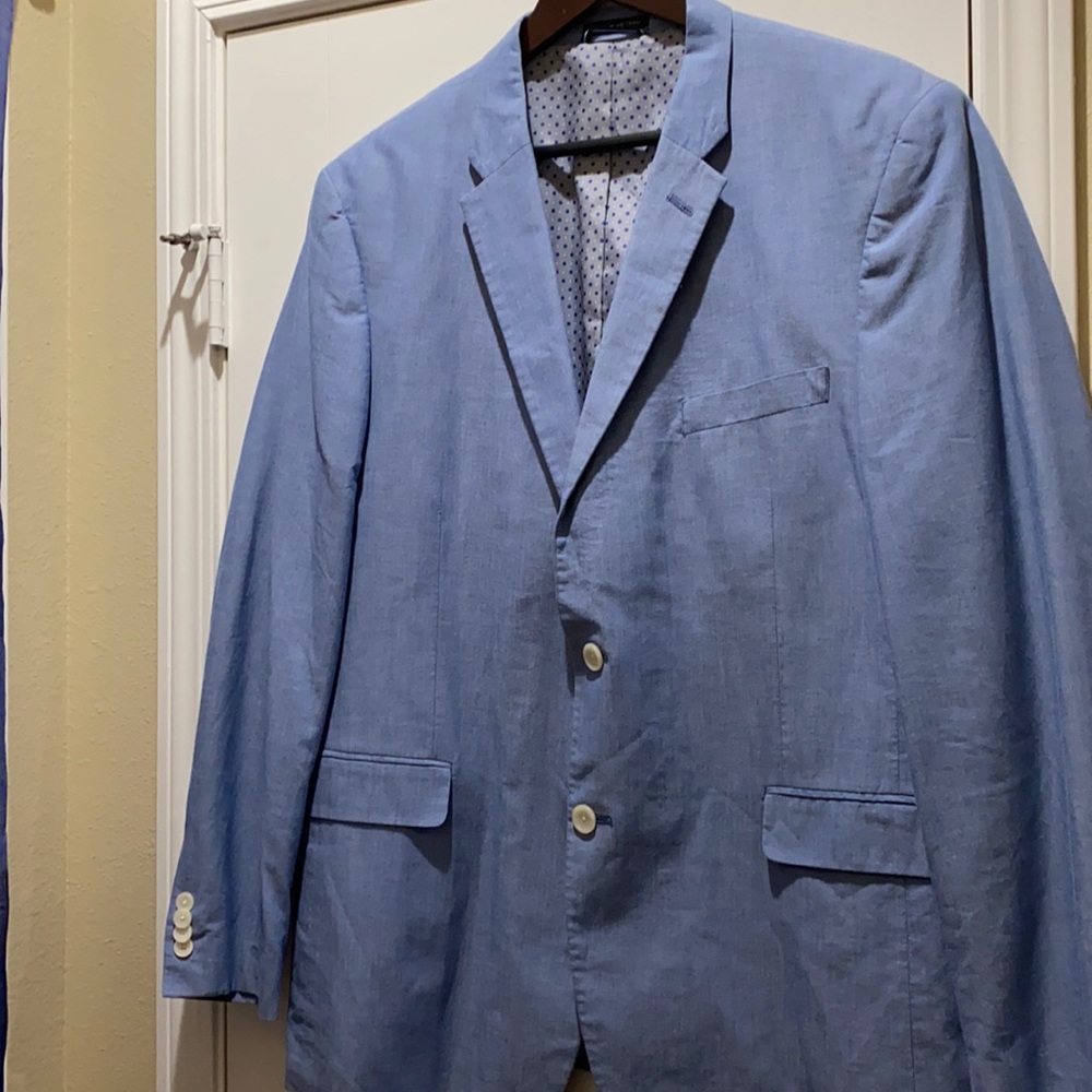 Light Blue Tommy Hilfiger Blazer Size 44R